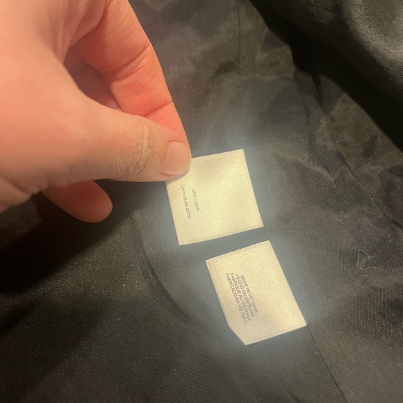 NWOT women’s size L Anne Klein tween blazer with zippers - Picture 5 of 7